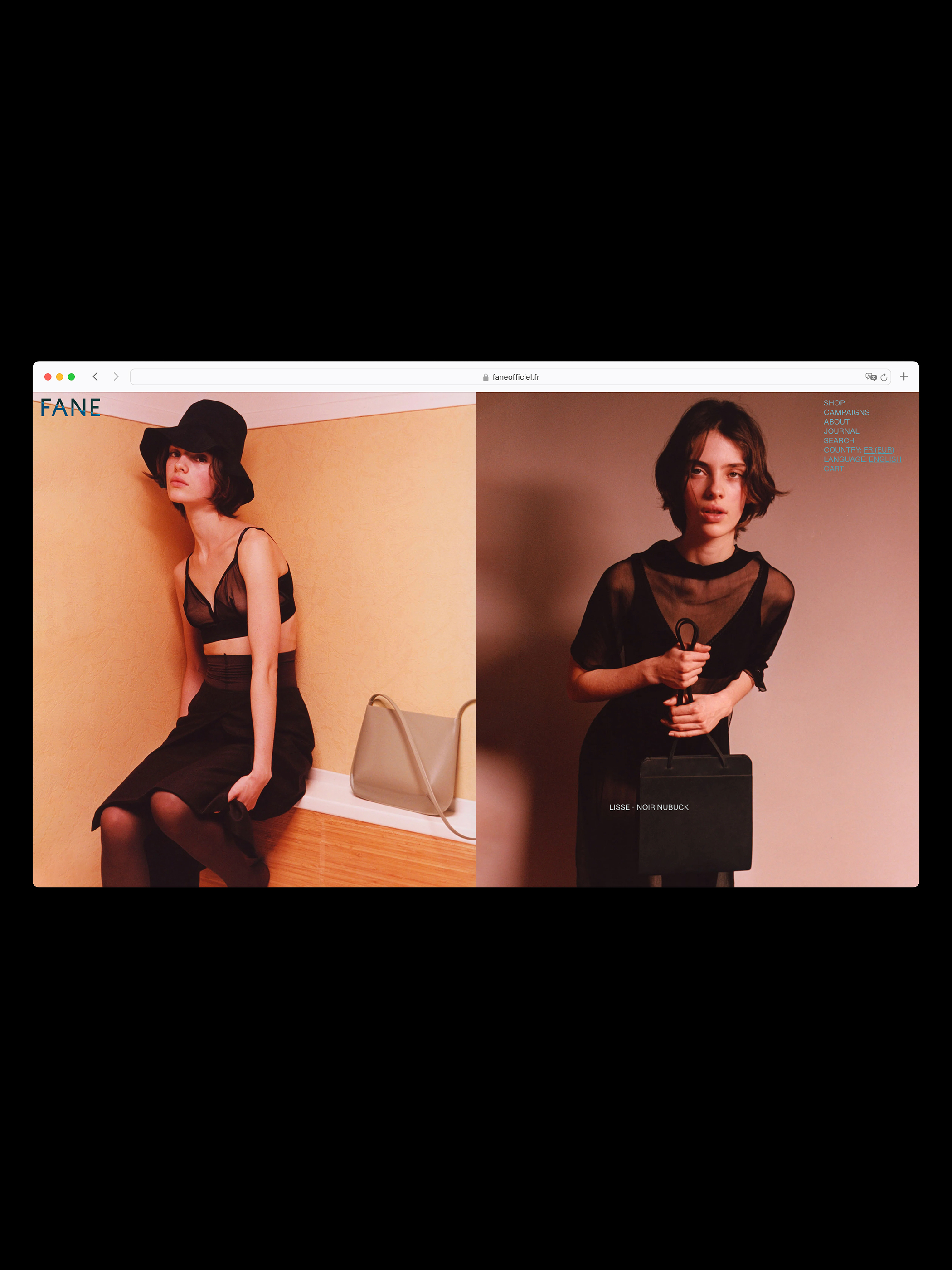 Laand Studio: Fane (Branding and Website design)